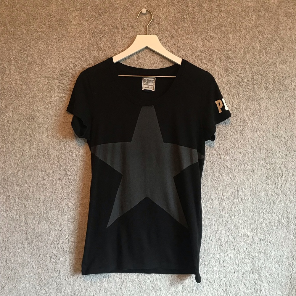 PINK by Victoria Secret Army Strong T-shirt Size L